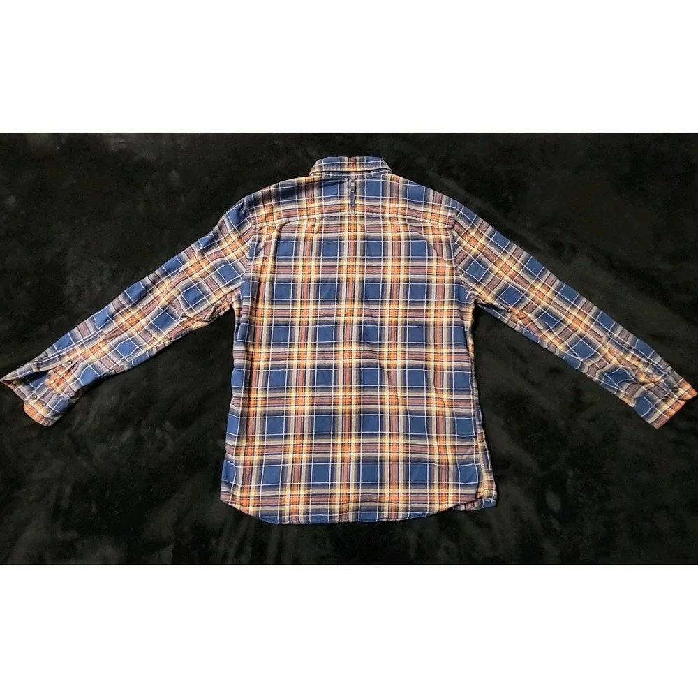 Banana Republic Men's Button Down Luxe Flannel Slim Fit Size L
